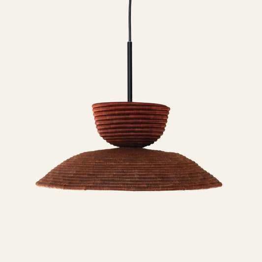 CANOPY Lampshade I - Red Earth