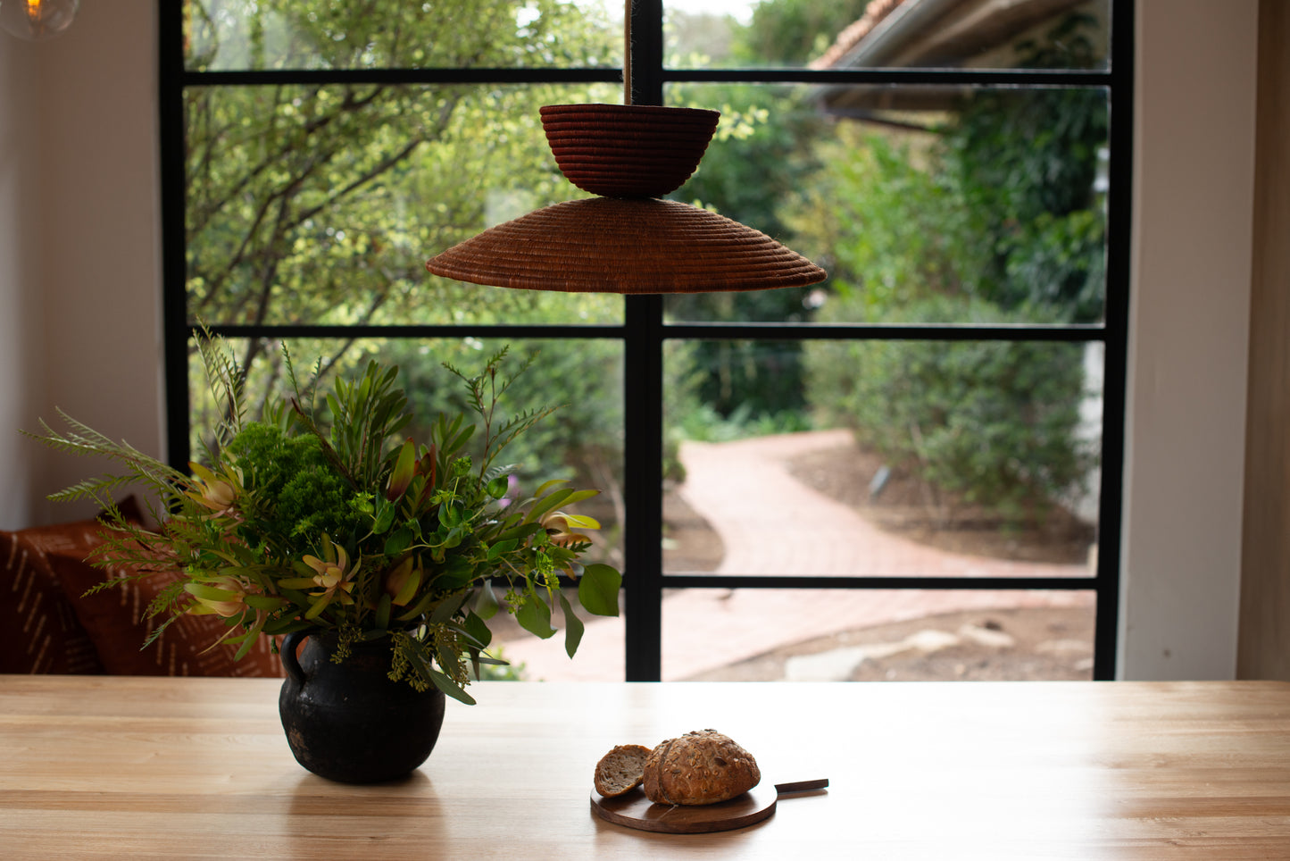 CANOPY Lampshade I - Red Earth