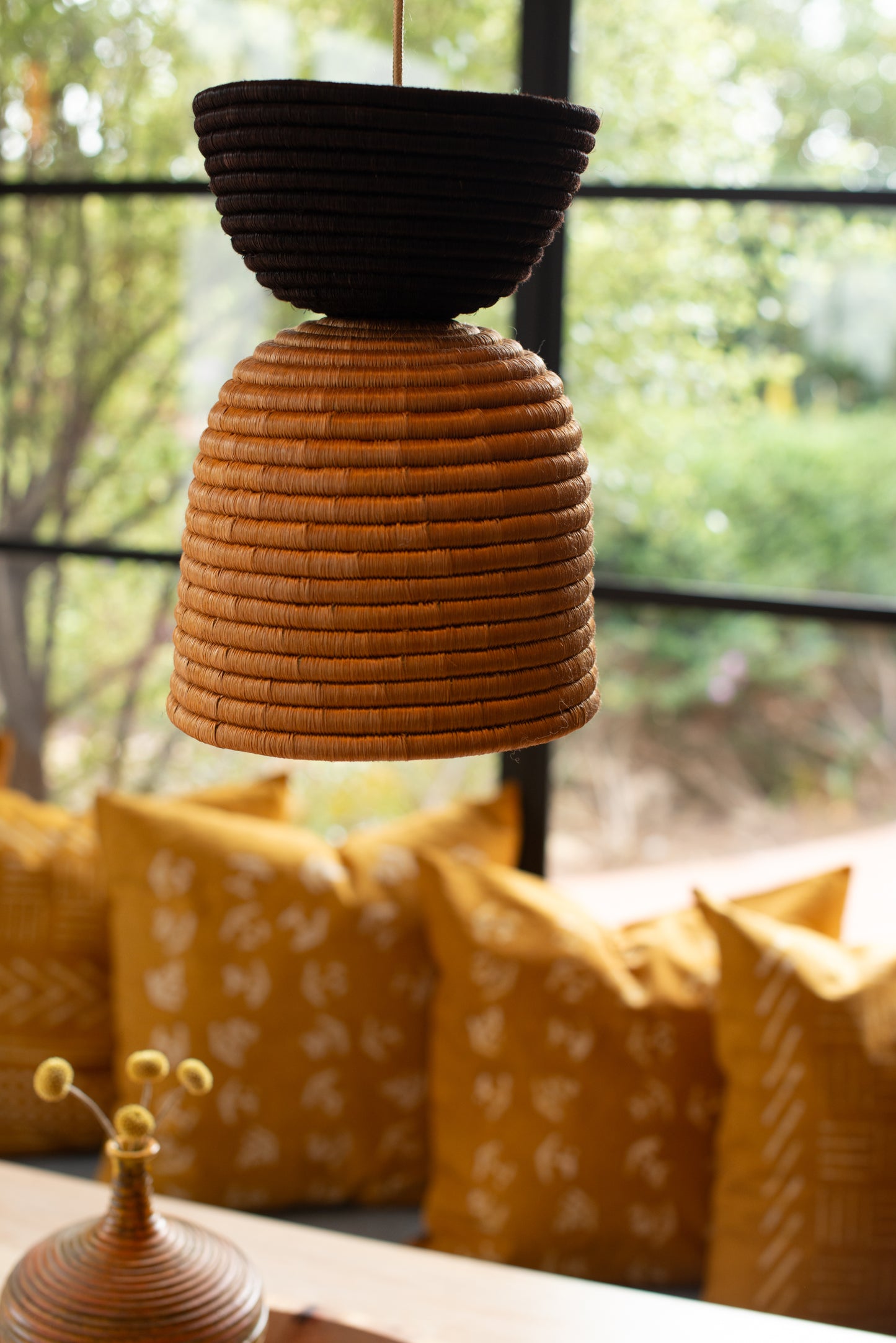CANOPY Lampshade III - Black/Golden