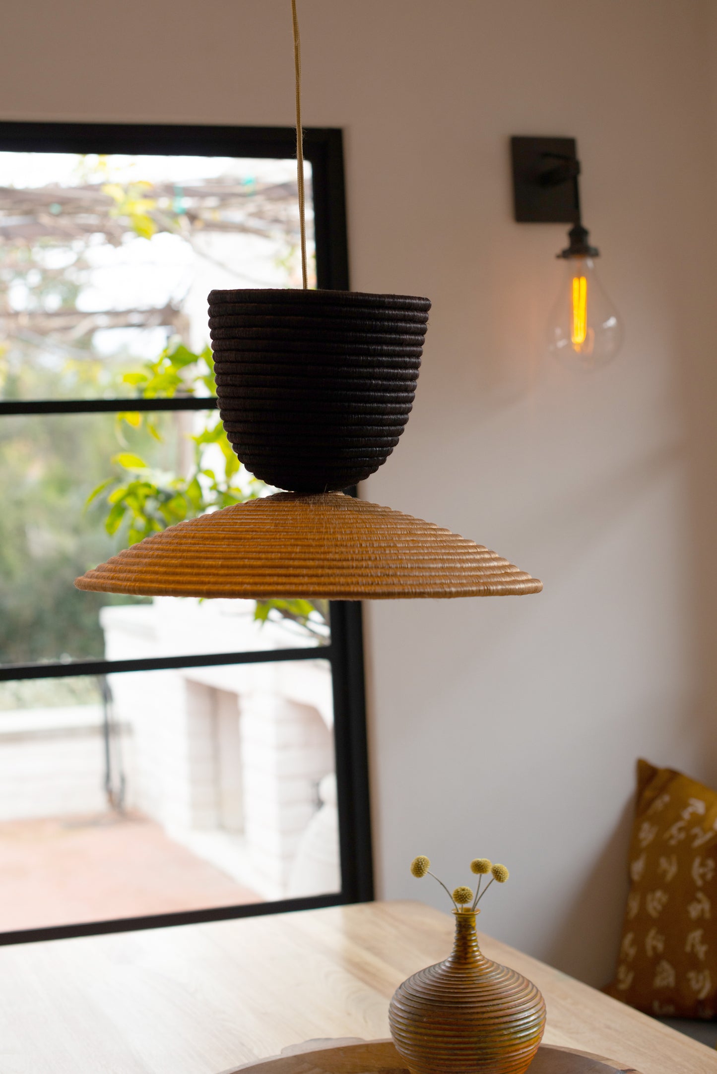 CANOPY Lampshade II - Black/Golden