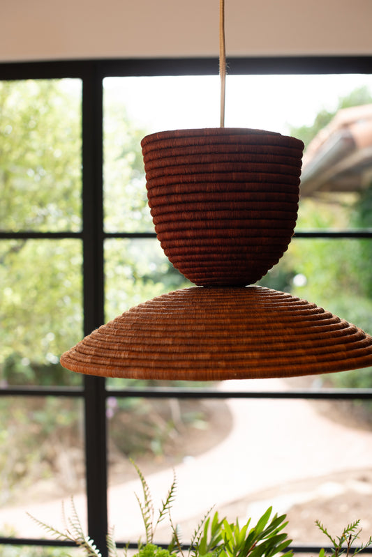 CANOPY Lampshade II - Red Earth
